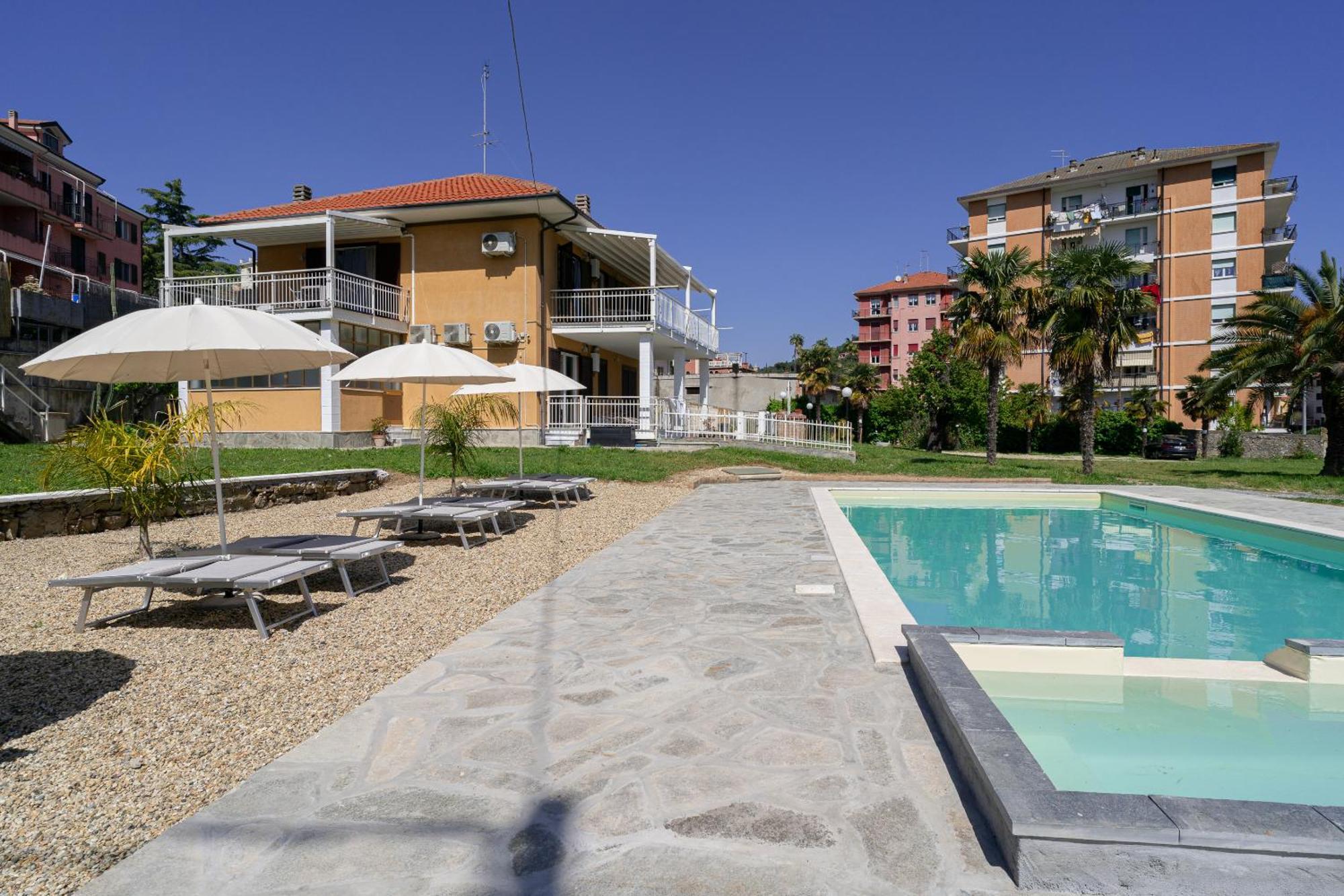 Il Gattino Di Porto - Apt 5 - Bilocale Terrazzo Piscina Imperia Exteriér fotografie